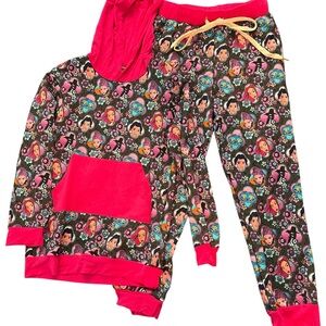 Colorful Kids Pajamas with Cartoon Print